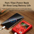 H12Pro Retro Power Bank Game Console Mini 3.5-inch 1000 in 1 Handheld Game Console 6000 MAH Retro Classic Game Console Toy LaoXzhongX. 