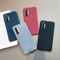 Tokifu For Realme X2 Back Cover Matte Simple Solid Color Soft Silicone TPU Case. 