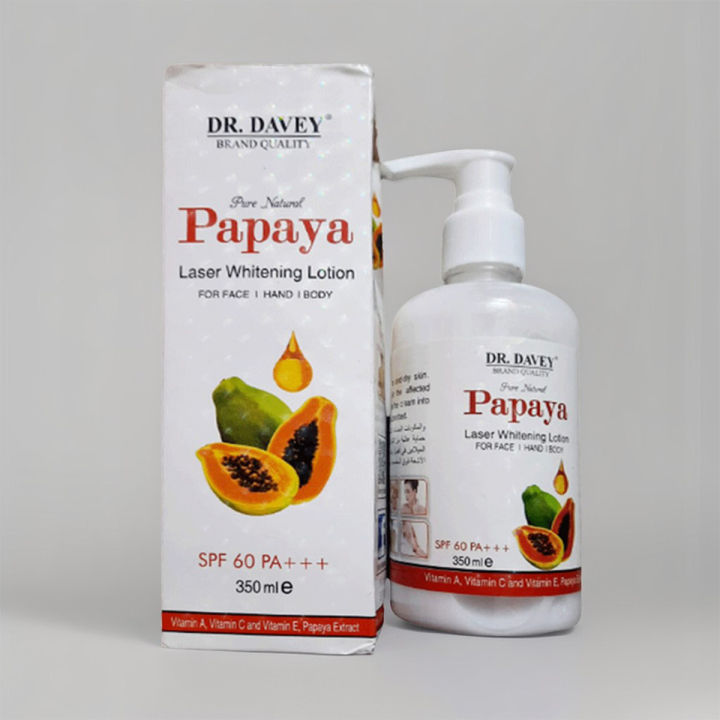 Papaya Repairing Body Lotion 350 Ml Moisturizing Skin Care Product