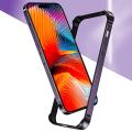 Aluminum Frame Metal Bumper Slim Case For iPhone 14 Pro Max Armor with Soft Inner Bumper Raised Edge Protection 14 Plus 13 Pro Max Cover. 