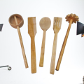 Wooden 5 Pcs Kitchen Spoon Set Kather Camuch meheguni kather. 