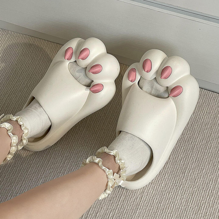 Cute%20Cat%20Claw%20Slipper%20for%20Women%202024%20New%20Summer%20Outdoor%20Slides%20Shoes%20Funny%20Cartoon%20Paw%20Beach%20Female%20Slippers%20Designer%20Flip%20Flops%20-%20Image%204