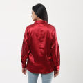 Fashionable Ladies Satin Shirt for women and girls. 