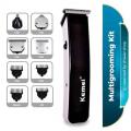 Kemei KM-3590 Hair Clipper 5 in 1 Professional Hair Clipper Strong Beard Electric Shaver High Quality ABS Material Hairdressing Tool. 