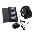 Gaming Steering Wheel Accurate Control PC Steering Wheel 270 Degree with Pedal Shifter for Accessory. 