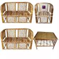 Cane and Rattan exclusive Full package Furniture Chair Sofa 2+2+1+table. 