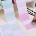 256Pcs/Box Creative Gradient Color Pull-out Sticky Notes Student Multi-functional Tearable N Times Stickers DIY Notebook Decor.