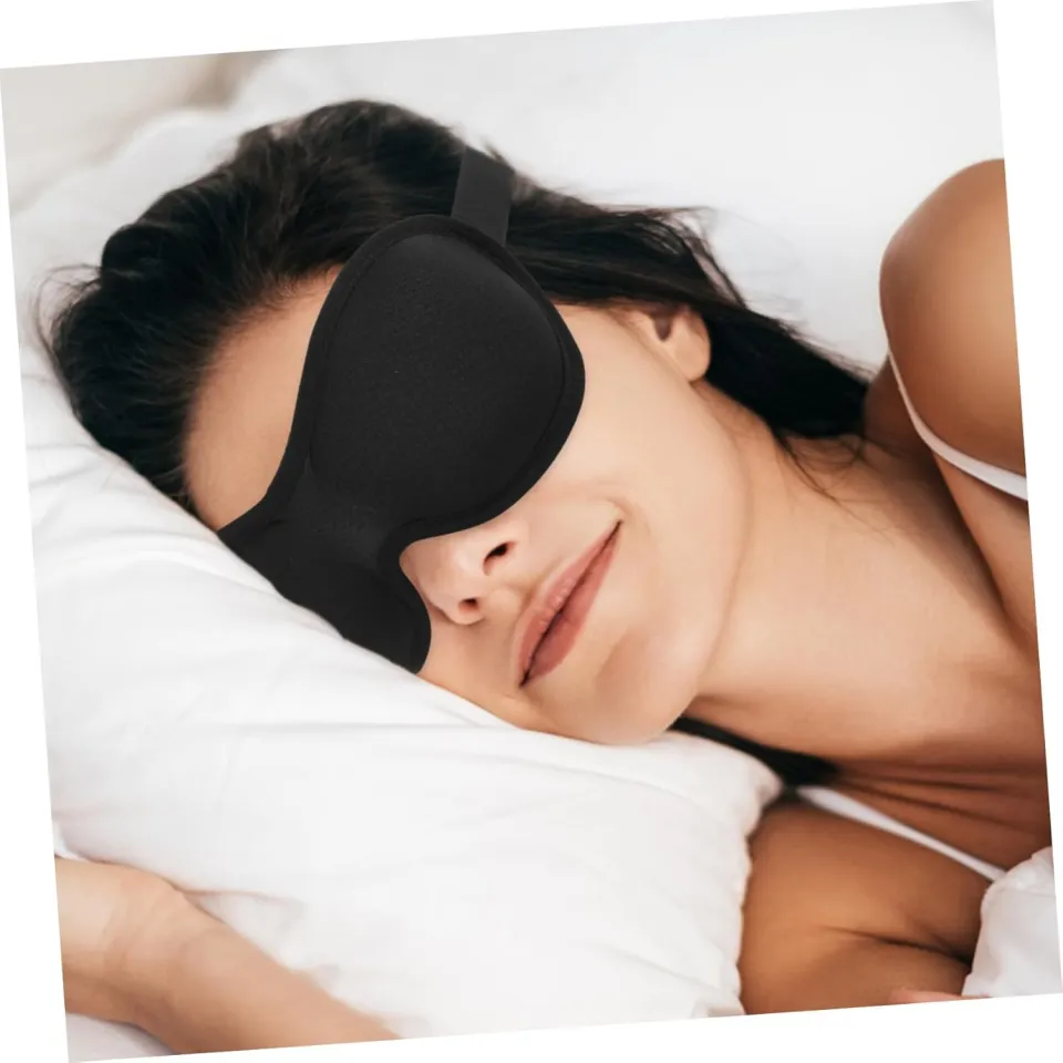 Blue Eye Mask For Sleeping,Soft And Comfortable Fabric, Eye Shade Cover For Travel Nap
