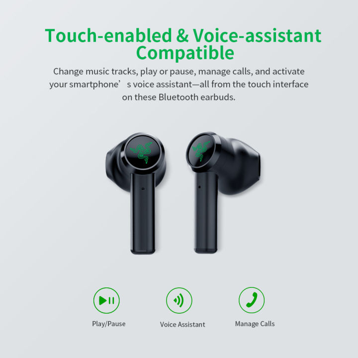 Razer%20Hammerhead%20True%20Wireless%20Half%20In-ear%20Wireless%20BT%205.0%20Auto-Pairing%20Earphone%20Low%20Latency%20with%2013mm%20Drivers%20-%20Image%209