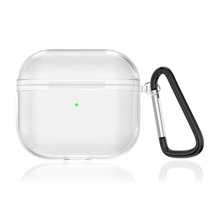 Killer Bzzo For AirPods 3 Apple 2021 Case Crystal Earbuds Cover Anti-Drop Shell with Buckle Clip Protective Cover For Airpods3 Fundas Wrap
