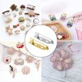 25mm Small Brooch Backs Bar Safety Pins Silver for DIY Craft , Jewelry Making Findings.