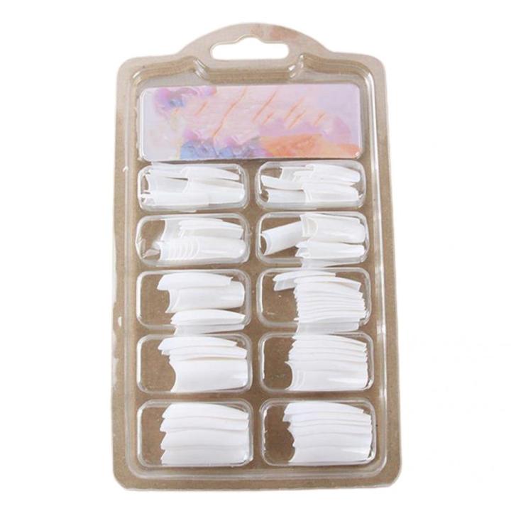 Non-fading%20100Pcs/Box%20Practical%20Ultra%20Thin%20Long%20Faux%20Nail%20Tips%20Colorful%20Artificial%20Nail%20Tips%20Flat%20Head%20for%20Girls%20-%20Image%206