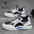 Woodpecker Men's Shoes Student Casual Shoes Autumn and Winter Non-Slip Trendy All-Matching Dad Shoes Breathable Leather Sneakers. 
