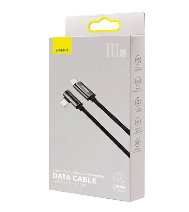 Baseus%20Legend%20Series%20Elbow%20Type-C%20to%20Type-C%20100W%202M%20Fast%20Charging%20Data%20Cable%20-%20Image%202