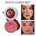 Beauty Glazed Velvet Matte Lipstick Mud Moisturize Waterproof Long Lasting Double Use For Lip And Cheek-342 - Lipstick. 