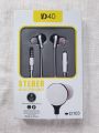 High Quality Wired Earphone Best Sound Quality White Color For any Android Phones.