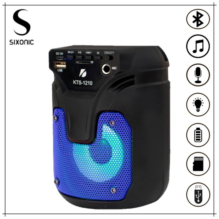 KTS-1210 Portable Rechergable Bluetooth Speaker