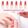 Nano Crystal Glass Nail File – Transparent Buffer & Polisher Block | Durable Pedicure & Manicure Tool.