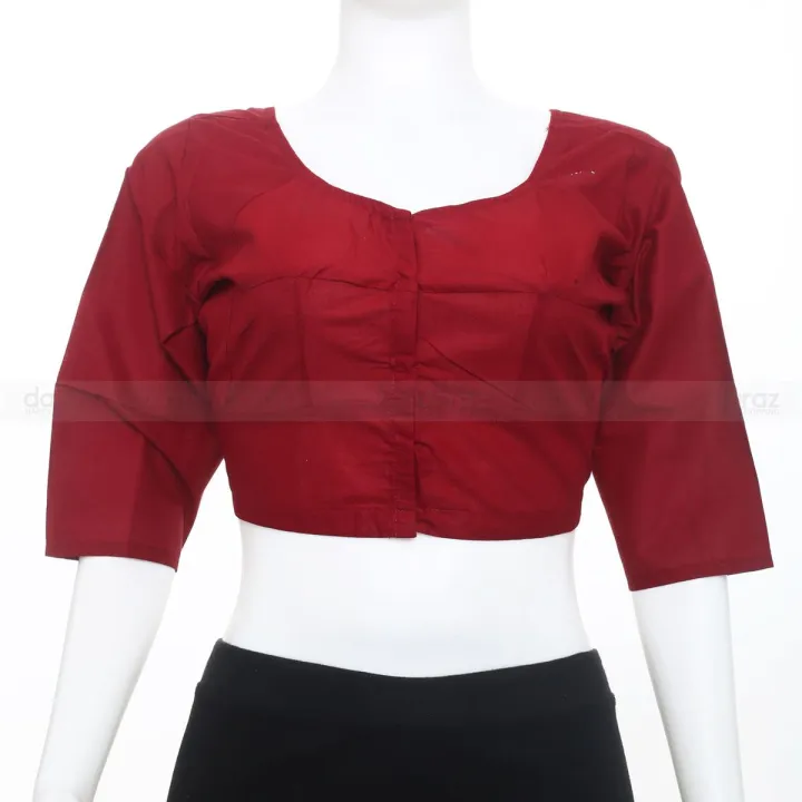 Cotton%20Sharee%20Blouse%20Bra%20Cut%20For%20Women%20Best%20Quality%20Good%20Stitching%2001%20pcs%20-%20Image%203