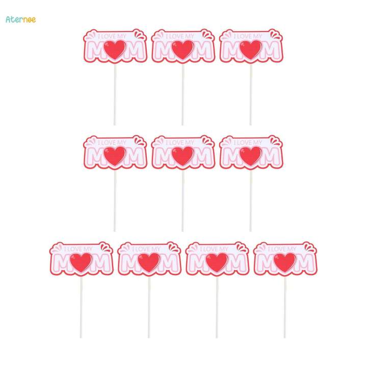 10x%20Cake%20Toppers,%20Happy%20Mother's%20Day%20Cake%20Topper,%20Baking%20Decor,%20Mother's%20Day%20Cupcake%20Picks,%20Cake%20Insert%20for%20Event,%20Gift%20Cake,%20Birthday%20Anniversary%20-%20Image%206