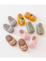 Thickened Green Frog Baby Floor Socks Baby Toddler Shoes Sock Shoes Non-Slip Soft Bottom Cartoon Early Education Baby Shoes. 