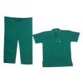 Green Surgical OT Dress. 