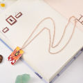 Anime Demon Slayer Necklace Kamado Tanjirou Nezuko Agatsuma Zenitsu Metal Pendant Cosplay Accessories Man Woman Jewelry Gifts. 