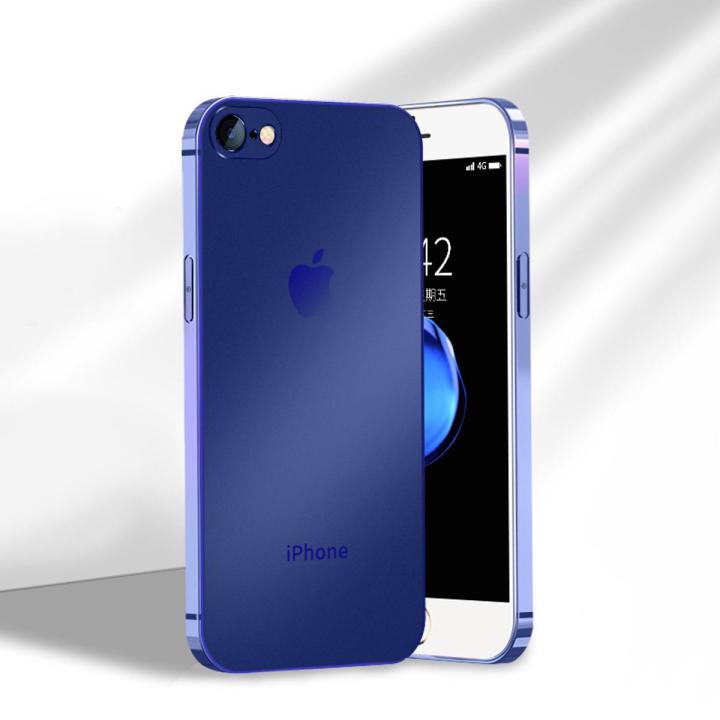 Sanptoch Plating Matte Phone Case For iPhone Plus SE 2020