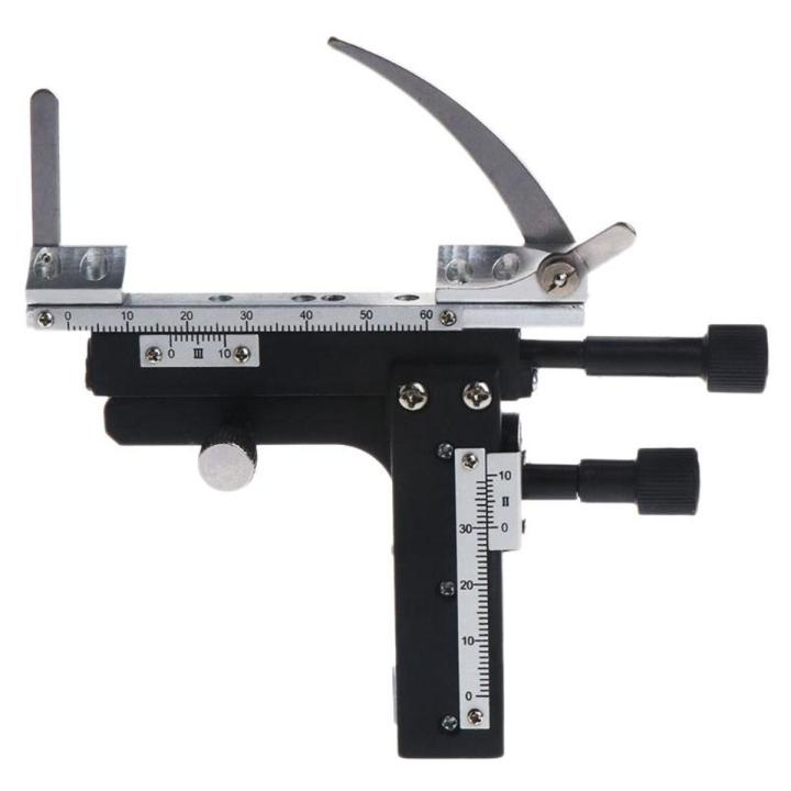 Microscope Attachable Mechanical Stage X-Y Moveable Caliper Vernier With Scale