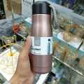 Water Bottles with Portable Lid, BPA Free, Hydro Insulated Thermal Flask for Hot or Cold Drinks 350 ML - Stainless Steel Metal Reusable Water Bottle.