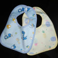 2 Pcs Combo Cotton Waterproof Bibs for Baby - Beautiful Printed Baby Bibs (Multicolor - As Per Stock).