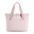 BAGSMART Women Tote Bag 20L Waterproof Folding Travel Bag With Zipper Shoulder Bag Handbag for Travel Work School.