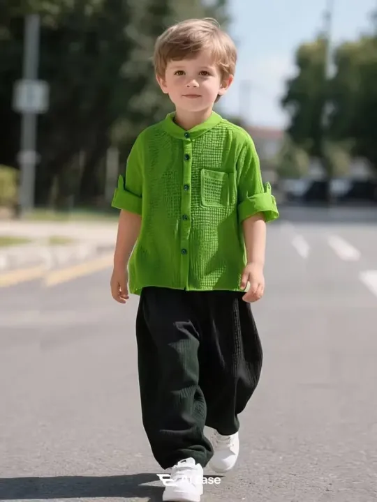 Children%E2%80%99s%20Designer%20Cotton%20Crepe%20Shirt%20and%20Pant%20Set%20for%20Boy%20%7C%20Perfect%20for%20Outings%20&%20Events%20-%20Image%209