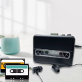 Portable USB Cassette Capture Radio Player USB Cassette Tape to MP3 Converter Music Player Walkman Cassette Recorder Easy to Use.