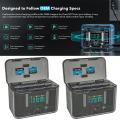 For Insta360 X4 Dual Channel Battery Charging OLED Display Fast Charging HUB For Insta 360 X4 Camera Accessories. 