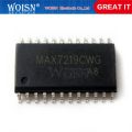 10pcs/lot MAX7219CWG MAX7219EWG MAX7219  SOP24 LED display driver  In Stock. 
