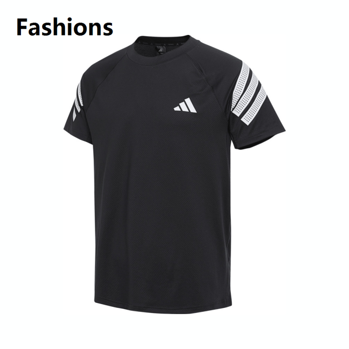 Fashions Adidas 2025 Men's GYM+3S TEE Knitted T-shirt JW9729