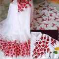 Stylish & fashionable Handprint New Matching best/Coupple Dress/For Men & Women / Saree & Panjabi/ (Combo Set)). 