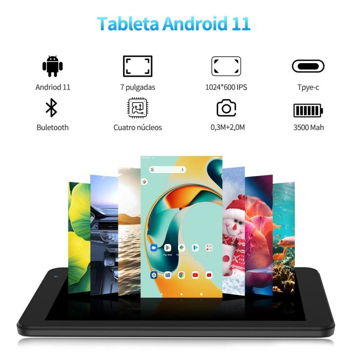 PRITOM%207%20Inch%20Tablet%20PC%2032%20GB%20Android%2011%20with%20Quad%20Core%20Processor%20HD%20IPS%20Display%20Dual%20Camera%20WiFi%20with%20PU%20Protective%20Case%20-%20Image%204