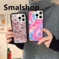 Smalshop Wildflwer 3D WF Flower Phone Case for iPhone 12 13 14 15 16 Pro Max Plus Rainbow Stars Strawberry Girls Cartoon Boys Back Cover. 