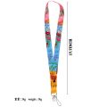 Dedicated Heart Cute Colorful Lanyards ID Badge Holder Keychain Key Holder Hang Rope Keyrings Accessories For Friends Gifts. 
