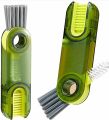 3-in-1 Bottle Cleaner Brush Dirt Removal Vacuum Cup Cleaning Tools Brush for Window Feeder, Mug (Multicolor). 