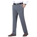 Formal Pants Men Thick Autumn Black Blue Grey Elastic Stretch Bussiness Loose Suit Big Plus Size 46 48 50 52 Office Trousers.
