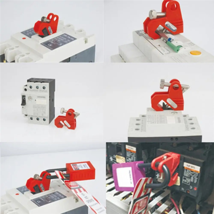 Breaker Lock Circuit Breaker Safety Lock Distribution Box Lockout ...