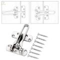Door Lock Swing Bar Security Anti Pick Gate latches for Window Bedroom Fence.