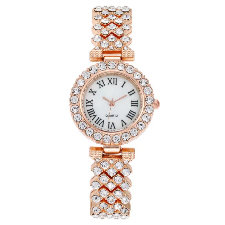 Women's%206pcs%20Quartz%20Watch%20Jewelry%20Set%20Simple%20Yet%20Elegant%20Round%20Roman%20Digital%20Dials%20Ladies'%20Wristwatch%20Slim%20Strap%20Waterproof%20Stainless%20Steel%20Alloy%20Girls'%20Watches%20-%20Image%205
