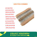 RESISTOR COMBO PACK 100PCS. 