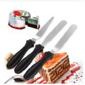 Kitchen 3-Piece Set - Butter Knife - Cake Spatula - Palette - Essential Tools For Icing And Decorating Cakes And Pastries.