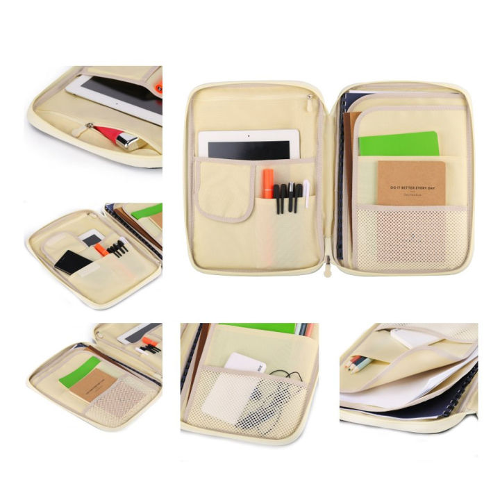A4%20Document%20Storage%20Bag%20Waterproof%20Oxford%20Cloth%20Multifunctional%20Business%20Organizer%20Bag%20File%20Folder%20Stationery%20Organizer%20Zipper%20(Black)%20-%20Image%206