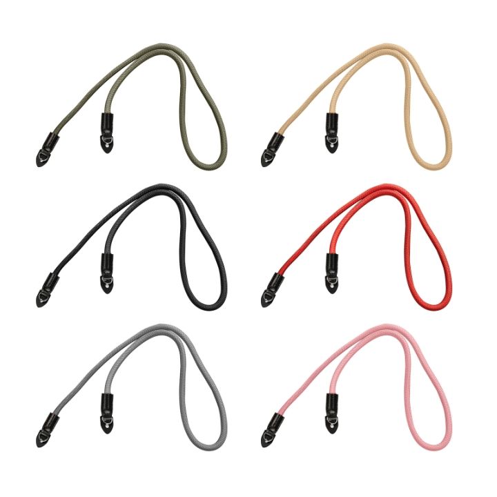 53CC Vintage Camera Strap Handmade Nylon Leather Neck Shoulder Sling Belt for Leica Digital SLR Cameras 100cm/39inch